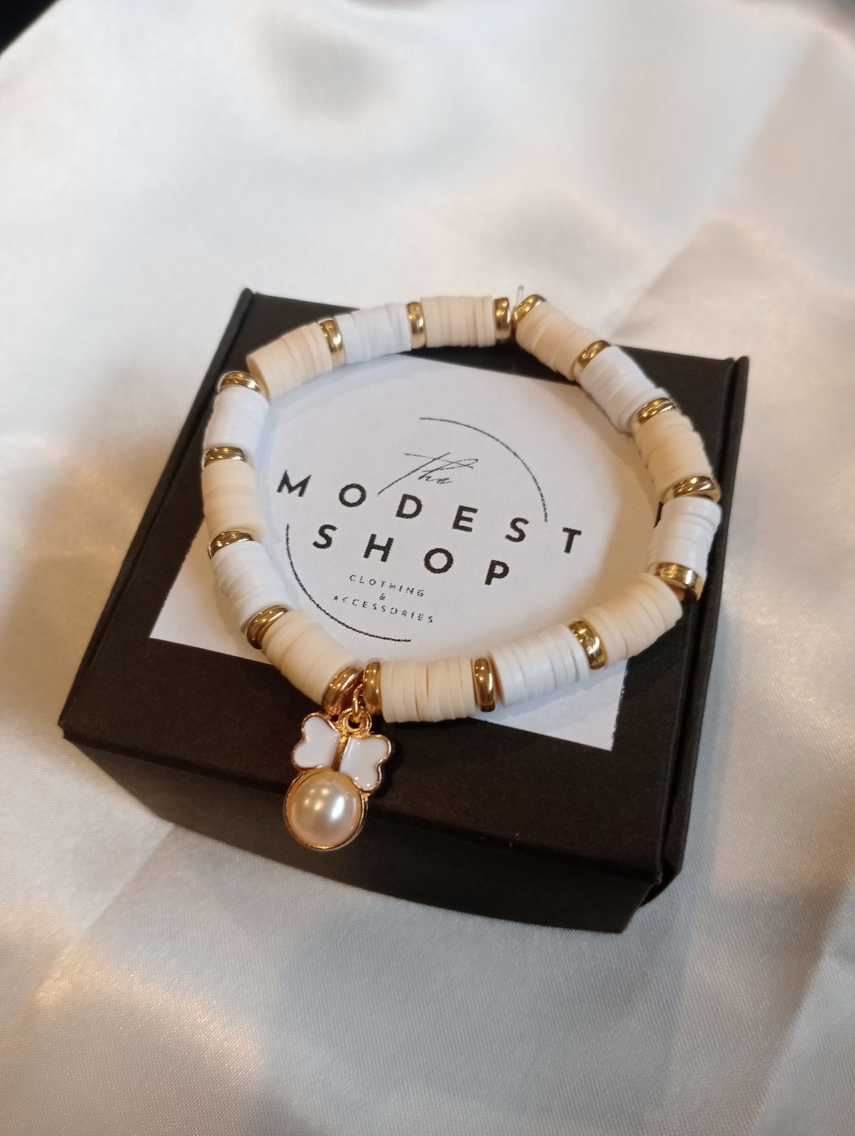 Bow Charm Bracelet
