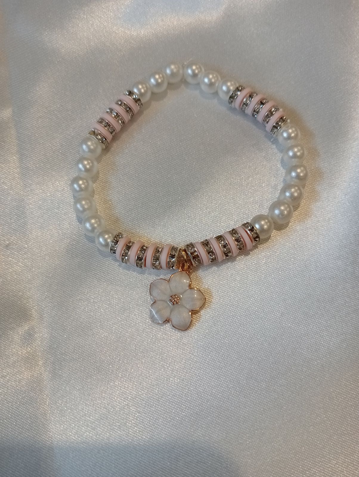 Flower Charm Bracelet