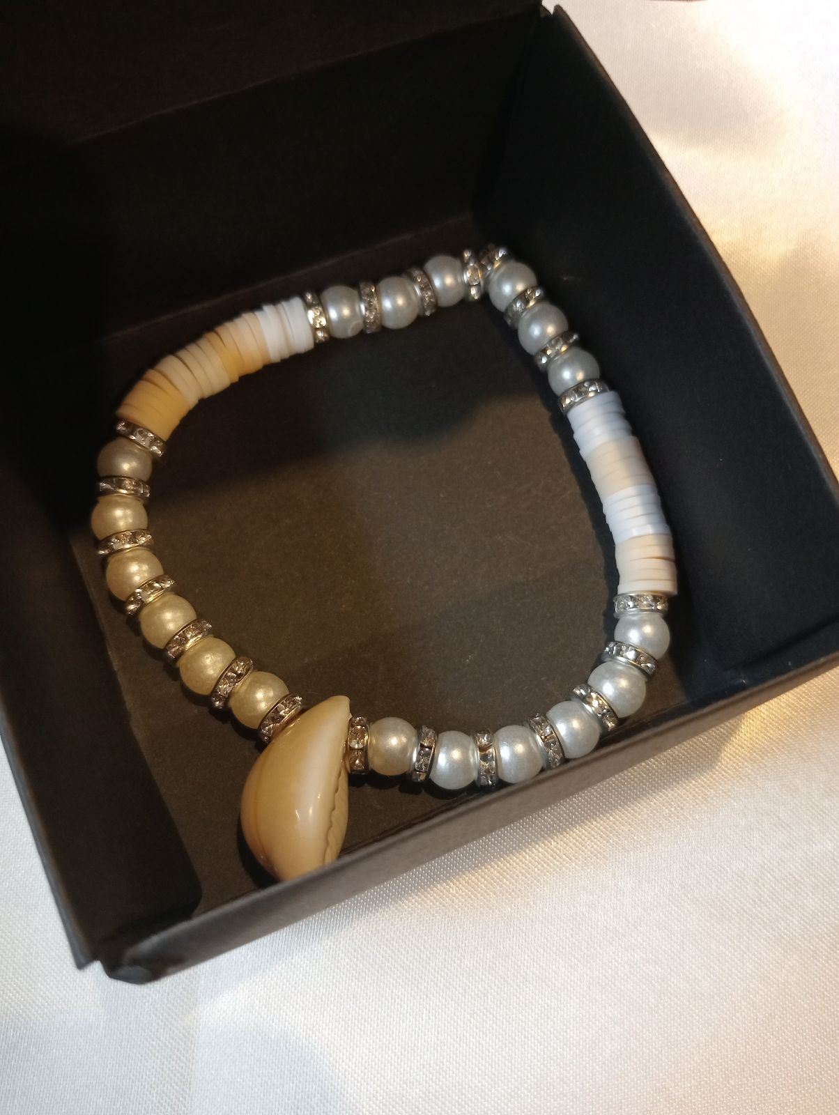 Shell Charm Bracelet