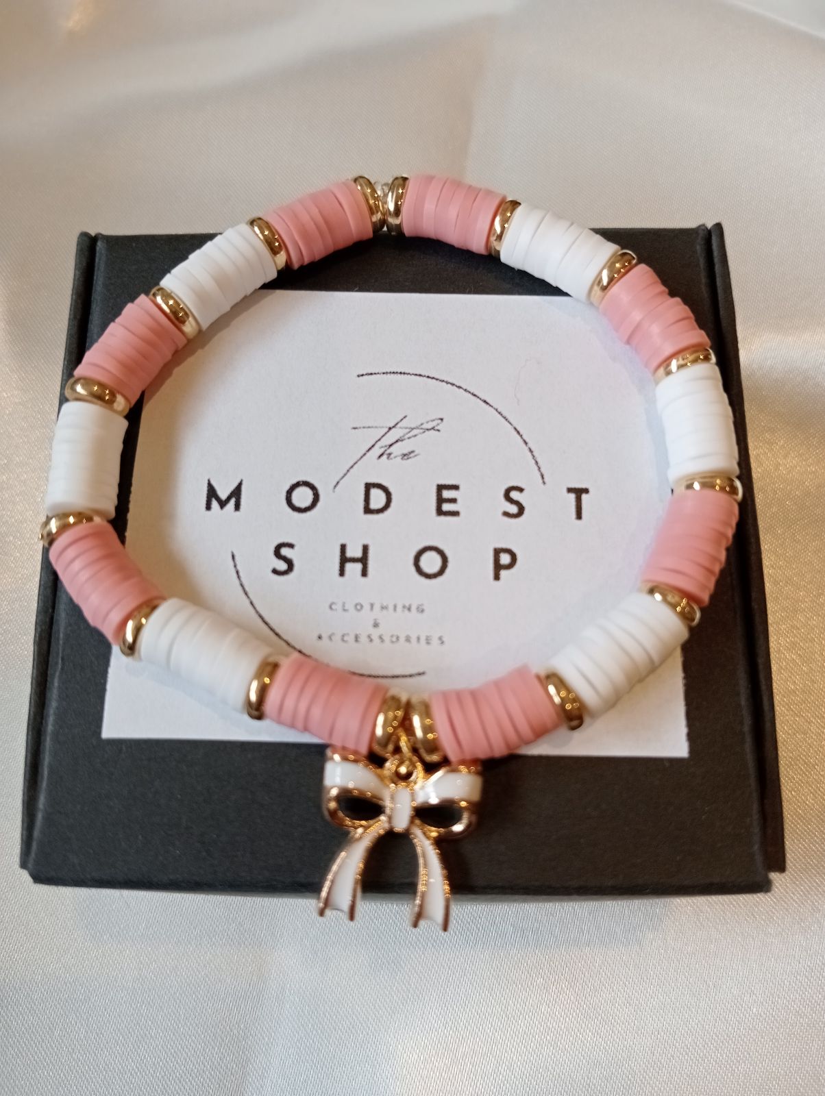 Bow Charm Bracelet
