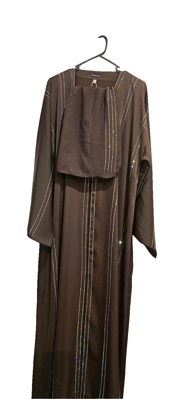 3-Piece Abaya Set