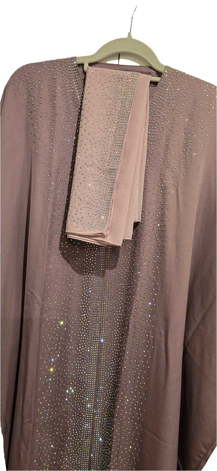 3-Piece Abaya Set