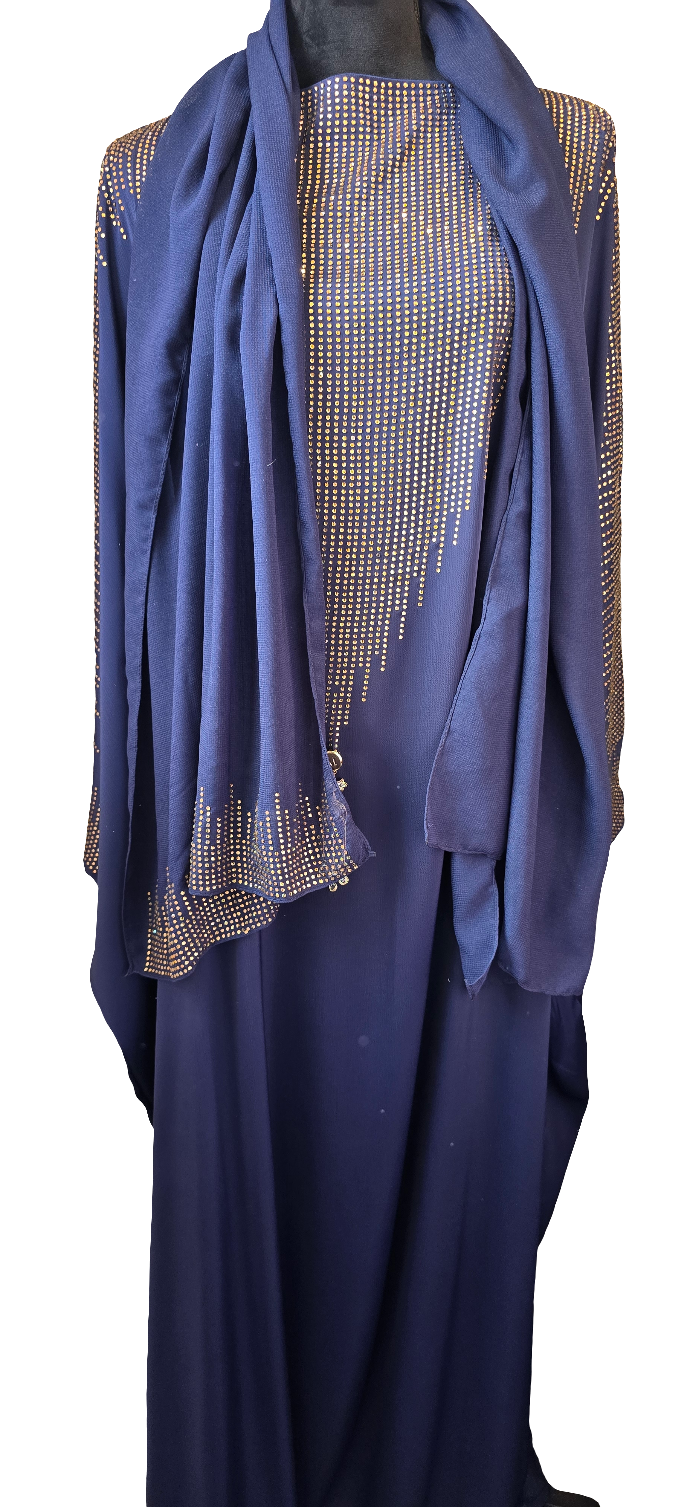 Butterfly Abaya 2-Piece Set