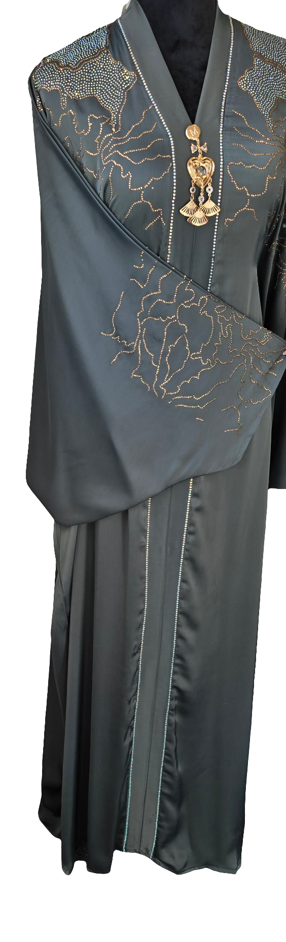 Butterfly Abaya 2-Piece Set