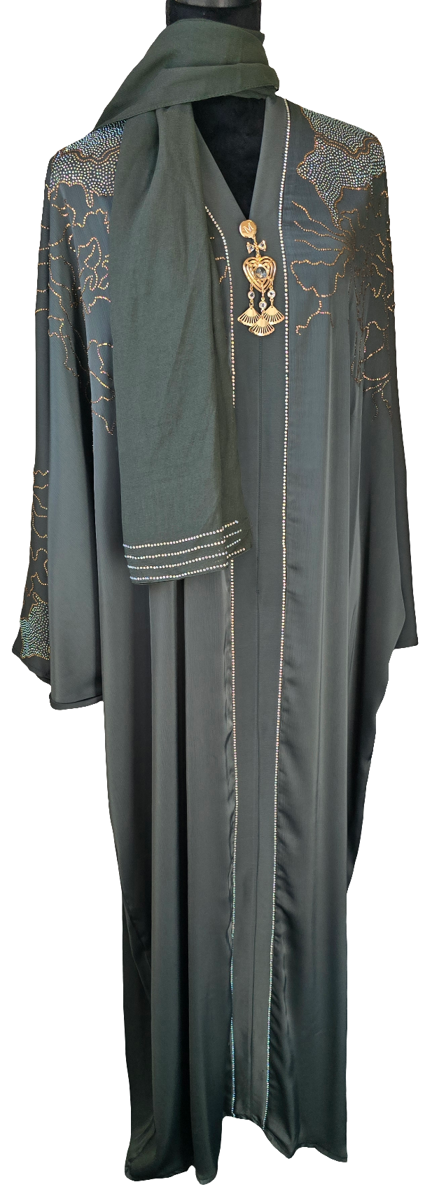Butterfly Abaya 2-Piece Set