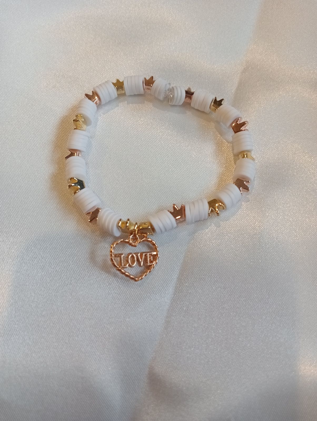 Heart Love Charm Bracelet