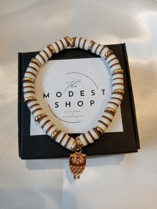 Owl Charm Bracelet