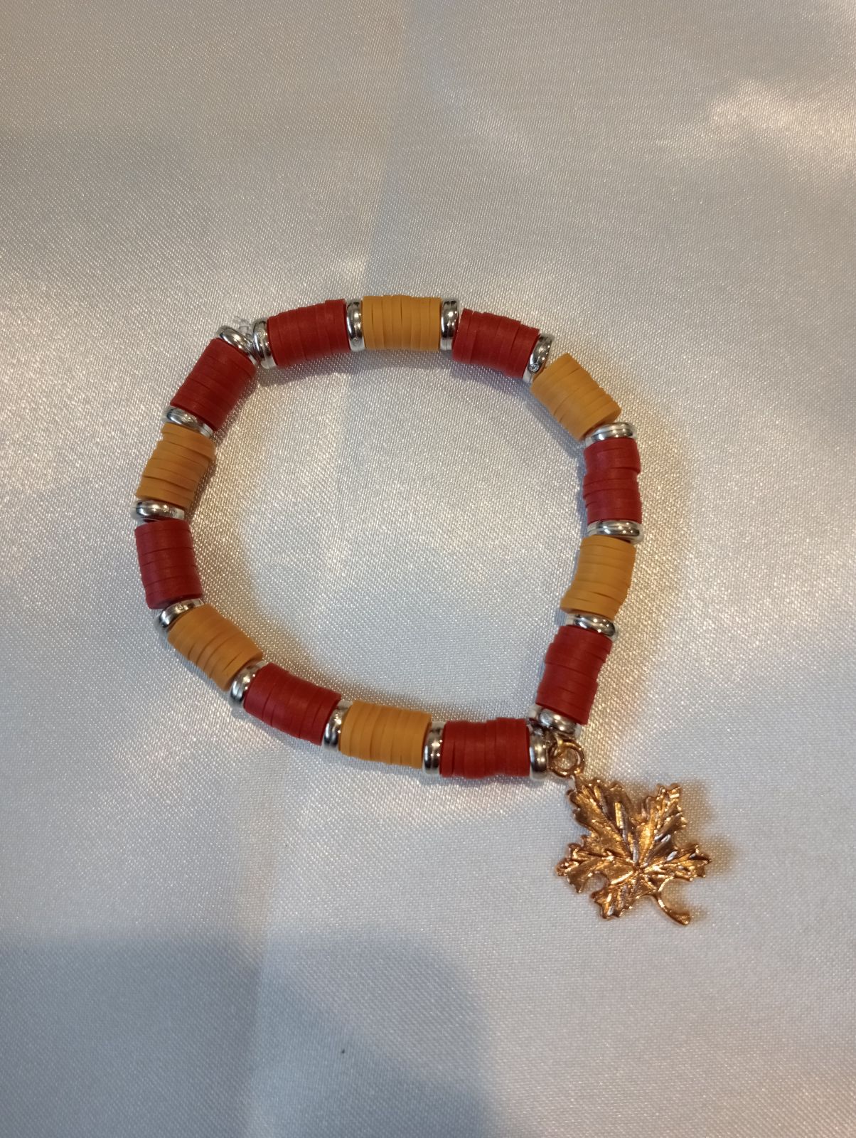 Maple Leaf Charm Bracelet