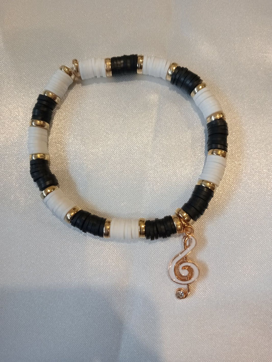 Music Note Charm Bracelet