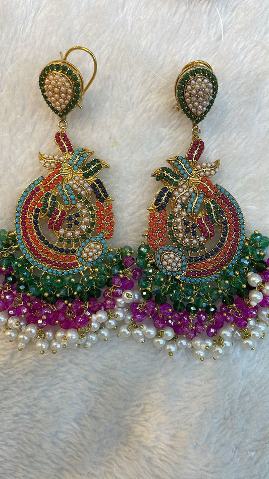 Multicolour Earrings