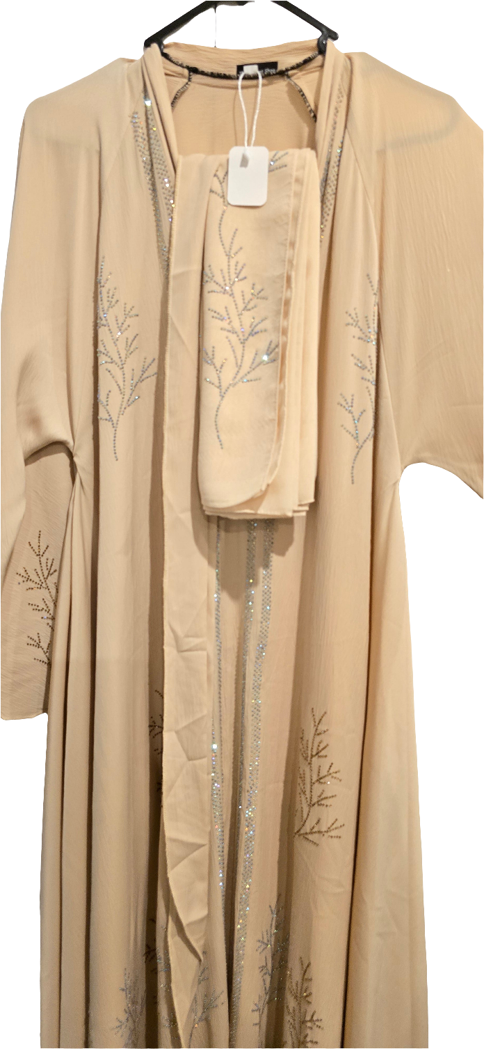 3-Piece Abaya Set