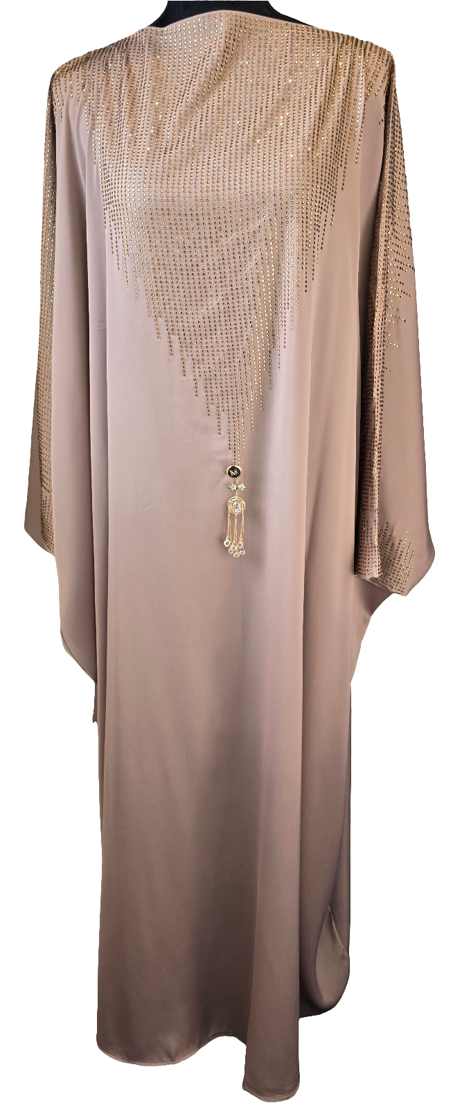 2-Piece Butterfly Abaya Set