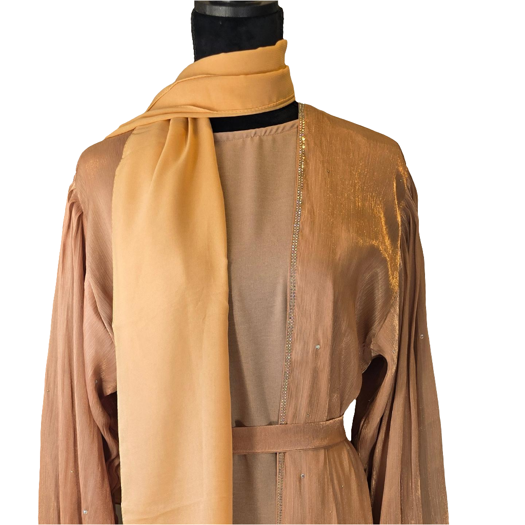 4 piece abaya